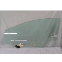 KIA CERATO YD - 4/2013 to 3/2018 - 4DR SEDAN - PASSENGERS - LEFT SIDE FRONT DOOR GLASS - WITH FITTINGS