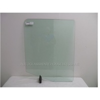 IVECO EUROCARGO 2000 ML75/180 - 11/1998 to 2004 - TRUCK - DRIVERS - RIGHT SIDE FRONT DOOR GLASS - ONE HOLE