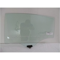 KIA CERATO YD - 4/2013 to 3/2018 - 4DR SEDAN - PASSENGERS - LEFT SIDE REAR DOOR GLASS - WITH FITTING