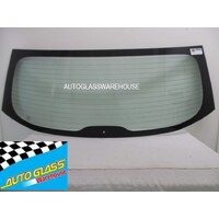 KIA CARNIVAL YP - 12/2014 TO 12/2020 - VAN - REAR WINDSCREEN GLASS - HEATED,1 HOLE - GREEN 