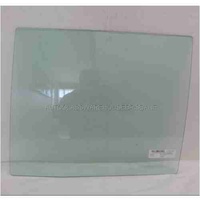 TOYOTA HILUX GGN126-TGN126 - 7/2015 to CURRENT - 4DR UTE - LEFT SIDE REAR DOOR GLASS - GREEN