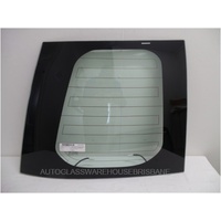 suitable for TOYOTA LANDCRUISER 200 SERIES - 11/2007 to 9/2021 - 5DR WAGON - PASSENGERS - LEFT SIDE REAR BARN DOOR GLASS (SMALLER) - GREEN