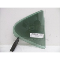 LEXUS IS250 GSE20R - 11/2005 to CURRENT - 4DR SEDAN - DRIVERS - RIGHT SIDE REAR QUARTER GLASS - DARK GREEN