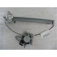 NISSAN NAVARA D40 - 12/2005>3/2015 - DUALCAB - THAI BUILD - LEFT REAR DOOR REGULATOR