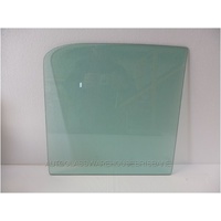 FORD F100 - 1953 to 1955 - UTE - PASSENGERS - LEFT SIDE FRONT DOOR GLASS - GREEN
