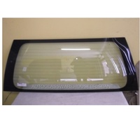 suitable for LEXUS GX470 J120 SERIES - 11/2002 to 7/2009 - 4DR SUV - REAR WINDSCREEN GLASS - HEATED,1 HOLE - GREEN - NEW