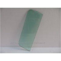 FORD F100 - 1957 to 1960 - UTE - PASSENGERS - LEFT SIDE FRONT QUARTER GLASS - GREEN 