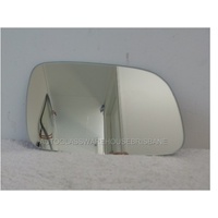JEEP GRAND CHEROKEE WJ/WG - 6/1999 to 6/2005 - 4DR WAGON - RIGHT SIDE MIRROR - FLAT GLASS ONLY - 200mm WIDE X 123mm HIGH