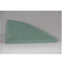 HOLDEN TORANA LX-UC - 5/1974 to 1/1980 - 2DR HATCH (AUSTRALIA MADE) - PASSENGER -LEFT SIDE REAR OPERA GLASS - GREEN - NEW - MADE TO ORDER 