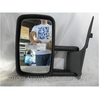 MERCEDES SPRINTER - 2/1995 TO 9/2006 - VAN - LEFT SIDE MIRROR - BLACK - MANUAL - COMPLETE
