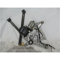 MERCEDES W201 - 4DR SEDAN 1985>1994 - DRIVER - RIGHT HAND FRONT WINDOW REGULATOR - ELECTRIC