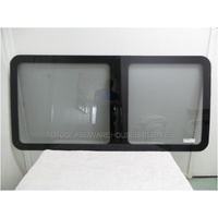 IVECO DAILY - 3/2002 to 3/2015 -LWB VAN - LEFT/RIGHT SIDE MIDDLE BONDED FIXED WINDOW GLASS-1585 X 765