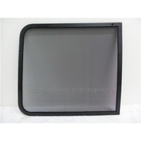 SUITBALE FOR TOYOTA HIACE 200/220 SERIES - 4/2005 to 4/2019 - SLWB/LWB - SECURITY & INSECT MESH FOR RIGHT SIDE REAR SLIDING WINDOW - SUIT SKU 155448