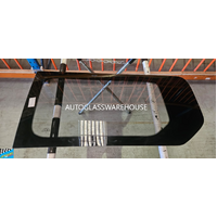 FORD TRANSIT CUSTOM - 2/2014 TO 7/2023 - SWB VAN - PASSENGERS - LEFT SIDE REAR FIXED BONDED WINDOW GLASS - GREY (1016 x 504)