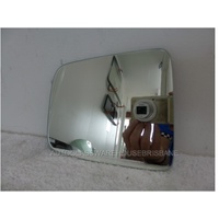 FORD COURIER PE/PG/PH - 1/1999 to 11/2006 - UTILITY - LEFT SIDE MIRROR - FLAT GLASS ONLY - CHROME A018-001 - 150h X 171w