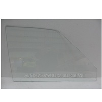 MAZDA 808 - RX3 STC - 2/1972 to 1978 - SEDAN/WAGON - DRIVERS - RIGHT SIDE FRONT DOOR GLASS - CLEAR