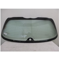 HONDA CIVIC EU - 7TH GEN - 10/2000 TO 10/2005 - 5DR HATCH  - REAR WINDSCREEN GLASS - HEATED, ONE WIPER HOLE WITH CUT OUT AT TOP OF SPOILER