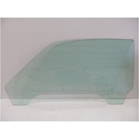 MAZDA RX-4 LA22S - 1972 to 1979 - 2DR COUPE - PASSENGERS - LEFT SIDE FRONT DOOR GLASS - GREEN - MADE-TO-ORDER