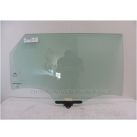 HYUNDAI TUCSON TL - 8/2015 TO 3/2021 - 5DR WAGON - DRIVERS - RIGHT SIDE REAR DOOR GLASS - GREEN