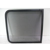 suitable for TOYOTA HIACE 220 SERIES - 4/2005 to 4/2019 - LWB/SLWB VAN - SECURITY AND INSECT MESH FOR RIGHT SIDE FRONT SLIDING WINDOW - SUIT 176451_1