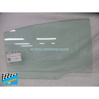 MAZDA 2 DJ - 8/2014 TO CURRENT - 4DR SEDAN ONLY - RIGHT SIDE REAR DOOR GLASS - (2 HOLES)