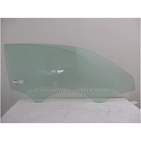 AUDI A1 8X - 11/2010 to 6/2019 - 3DR HATCH - DRIVERS - RIGHT SIDE FRONT DOOR GLASS - GREEN