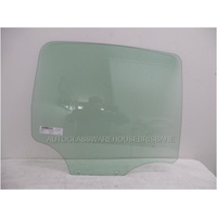 CITROEN C3 - 11/2010 to 12/2016 - 5DR HATCH - RIGHT SIDE REAR DOOR GLASS (2 HOLES) - GREEN