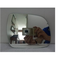 suitable for TOYOTA TARAGO ACR50R - 3/2006 to CURRENT - WAGON - DRIVERS - RIGHT SIDE MIRROR - FLAT GLASS ONLY - 149MM X 190MM