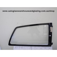 DAIHATSU CHARADE G100 - 6/1987 to 6/1993 - 3DR HATCH - DRIVERS - RIGHT SIDE REAR FLIPPER GLASS