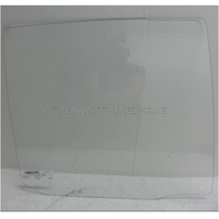 DAIHATSU CHARADE G100 - 6/1987 TO 6/1993 - 5DR HATCH/4DR SEDAN - DRIVERS - RIGHT SIDE REAR DOOR GLASS
