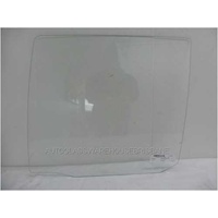 DAIHATSU CHARADE G100 - 6/1987 TO 6/1993 - 5DR HATCH/4DR SEDAN - PASSENGERS- LEFT SIDE REAR DOOR GLASS