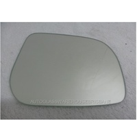 SUBARU FORESTER - 3/2008 to 12/2012 - 5DR WAGON - RIGHT SIDE MIRROR - FLAT GLASS ONLY - 160w X 144h