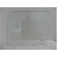 FORD F100 - 1973 to 1981 - UTE - PASSENGERS - LEFT SIDE FRONT DOOR GLASS - CLEAR - MADE IN AUSTRALIA 