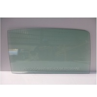 HOLDEN MONARO HG-HK-HT - 1968 to 1971 - 2DR COUPE - DRIVER - RIGHT SIDE FRONT DOOR GLASS - VEH LOGO - GREEN - MADE TO ORDER