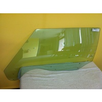 HOLDEN MONARO HQ - HJ - HX - 1971 TO 1976 - 2DR COUPE (AUSTRALIA MADE) - PASSENGER - LEFT SIDE FRONT DOOR GLASS - GREEN - MADE TO ORDER