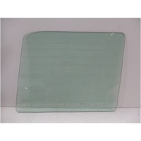 CHRYSLER VALIANT VE-VF-VG - 1967 to 1970 - 4DR SEDAN - PASSENGERS - LEFT SIDE FRONT DOOR GLASS - GREEN (MADE TO ORDER)