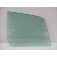 CHRYSLER VALIANT VH - 1971 to 1972 - 4DR SEDAN - DRIVERS - RIGHT SIDE FRONT DOOR GLASS - 3 HOLES - GREEN (MADE TO ORDER)