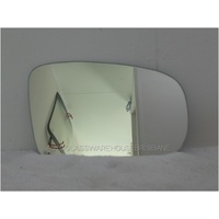 MERCEDES S CLASS W220 - 4/1999 to 4/2006 - SEDAN - RIGHT SIDE MIRROR - FLAT GLASS ONLY - 165 x 105 (ROUND CORNERS)