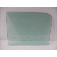 HOLDEN FE-FC - 1956 TO 1959 - UTE/PANEL VAN - PASSENGER - LEFT SIDE FRONT DOOR GLASS - GREEN