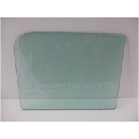 HOLDEN FE-FC - 1956 TO 1959 - UTE/PANEL VAN - DRIVER - RIGHT SIDE FRONT DOOR GLASS - GREEN