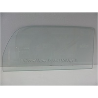 CHEVROLET FLEETLINE 1947 - 2DR AERO SEDAN - RIGHT SIDE FRONT DOOR GLASS - CLEAR - 673W X 320H