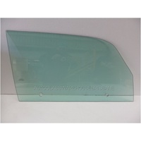 JAGUAR XJ SERIES XJC - 1974 to 1978 - 2DR COUPE - RIGHT SIDE FRONT DOOR GLASS - GREEN - 860w X 380h