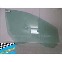 AUDI A5 SPORT - 1/2010 to 12/2016 - 5DR HATCH (8TA) - RIGHT SIDE FRONT DOOR GLASS - GREEN 