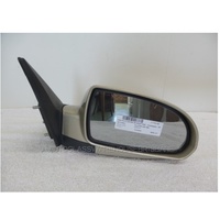 HYUNDAI ELANTRA HD - 8/2006 to 5/2011 - 4DR SEDAN - RIGHT SIDE MIRROR - CHAMPAGNE