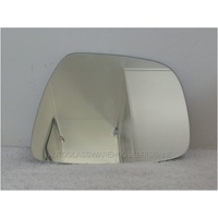 NISSAN QASHQAI DAJ11 - 6/2014 to CURRENT - 4DR WAGON - LEFT SIDE MIRROR - FLAT GLASS ONLY (170mm wide X 135mm high)