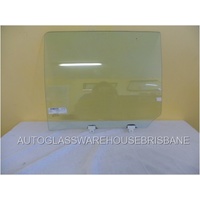 ISUZU MU-X 4WD - 11/2013 TO 5/2021 - 5DR SUV - DRIVERS - RIGHT SIDE REAR DOOR GLASS - WITH FITTING