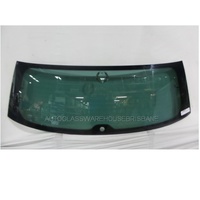 VOLKSWAGEN POLO - 5/2010 to 11/2017 - 3DR/5DR HATCH - REAR WINDSCREEN GLASS - HEATED - DARK GREEN