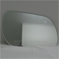 MAZDA 2 DY10Y - 11/2002 to 8/2007 - 5DR HATCH - DRIVERS - RIGHT SIDE MIRROR - FLAT GLASS ONLY - SUITS BACKING R D350 - 170MM x 110MM