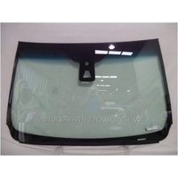 FORD EVEREST UA - 10/2015 to 7/2022 - 5DR WAGON - FRONT WINDSCREEN GLASS - RAIN SENSOR,ACOUSTIC,CAMERA,COWL RETAINER - GREEN 