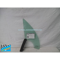 CITROEN C3 12/2002 TO 10/2010 - 5DR HATCH - RIGHT SIDE FRONT QUARTER GLASS - GREEN 